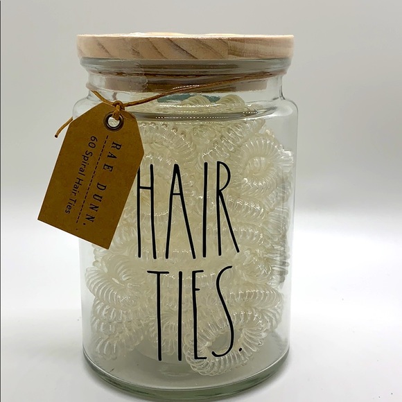 Rae Dunn Storage & Organization Rae Dunn Hair Ties Large Jar Poshmark